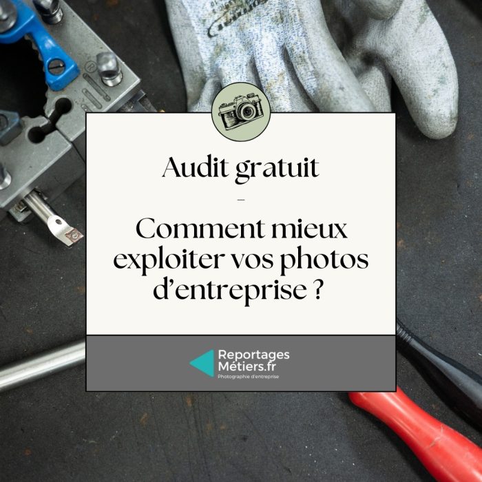 Audit gratuit Photographe entreprise
