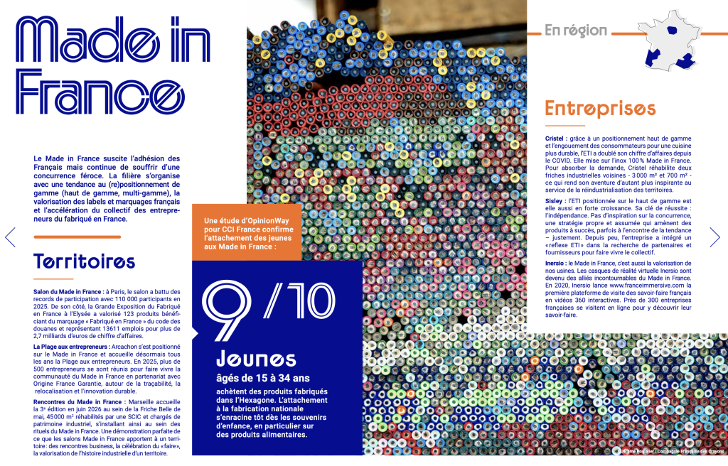 Cahier tendances industrie 2026 Compagnie Francaise des Crayons